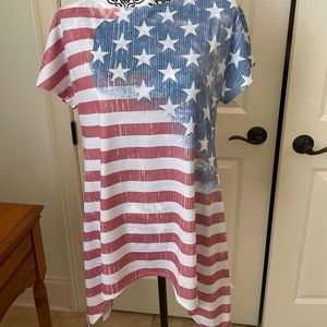 Flag tee
